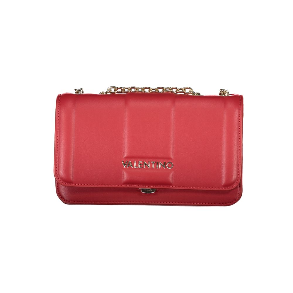 Mario Valentino Rote Polyethylen-Handtasche