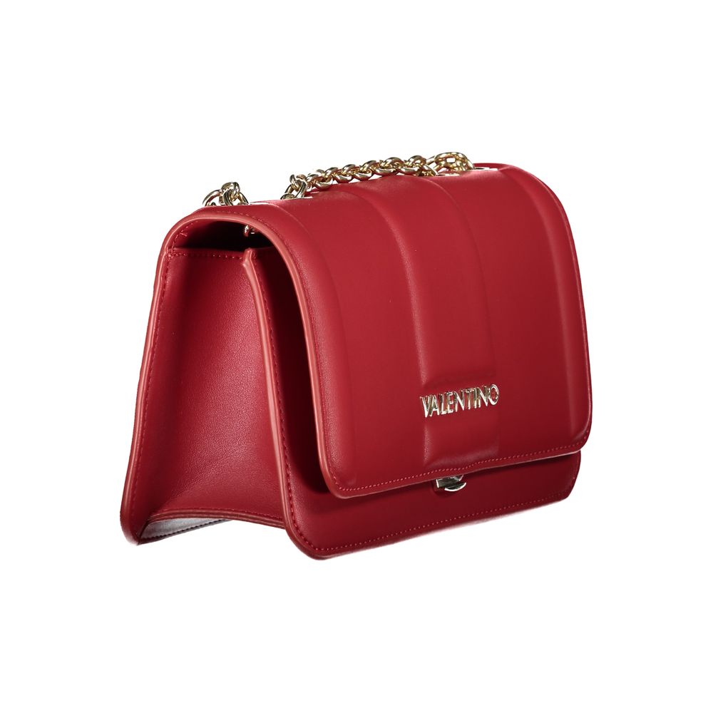 Mario Valentino Rote Polyethylen-Handtasche