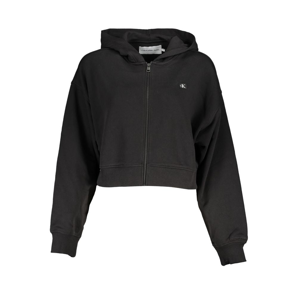 Calvin Klein Schwarzer Baumwoll-Sweatshirt