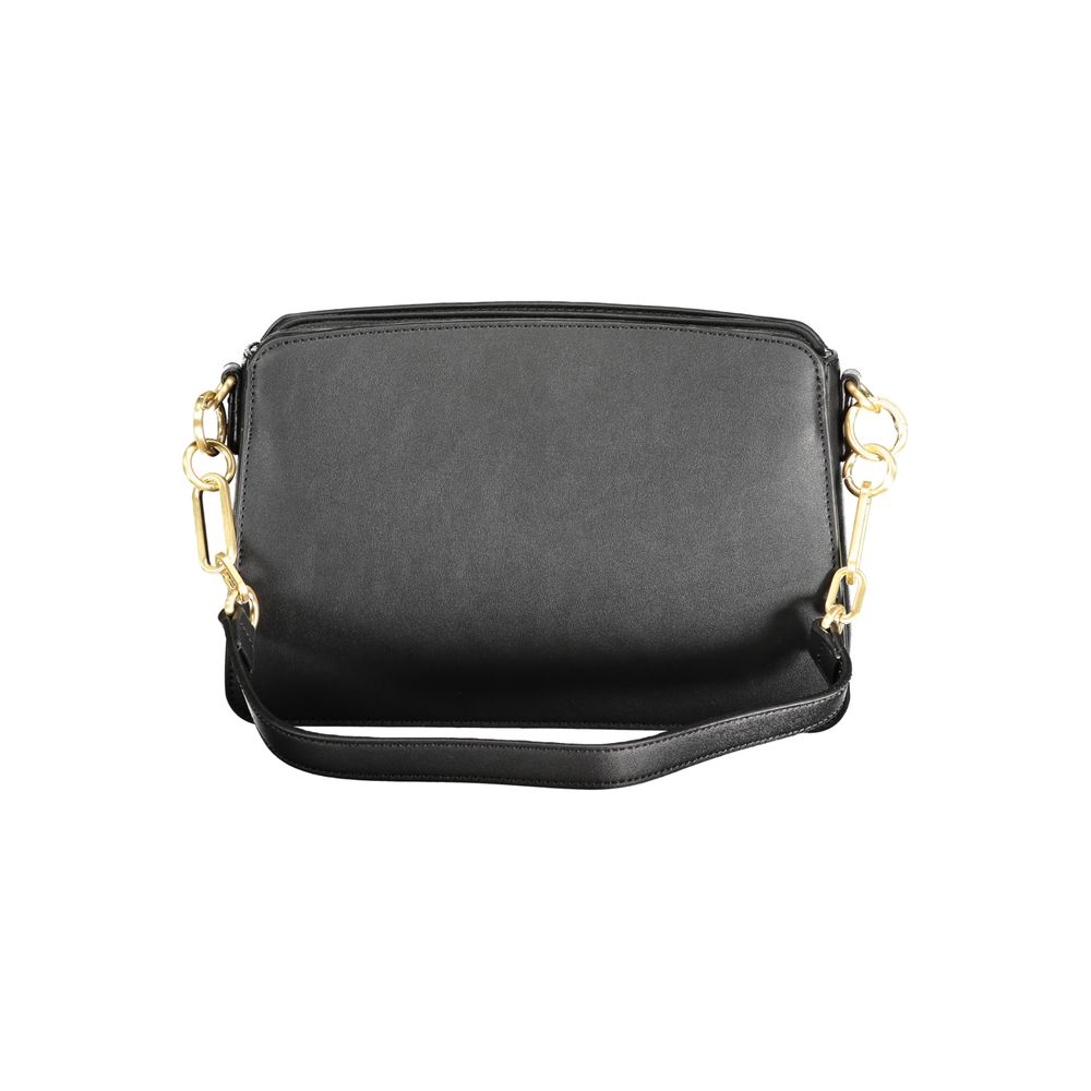 Mario Valentino Nero Handtasche aus Polyurethan für Damen