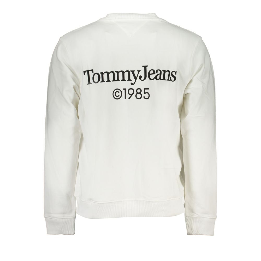 Tommy Hilfiger Weißes Herren-Sweatshirt aus Baumwolle