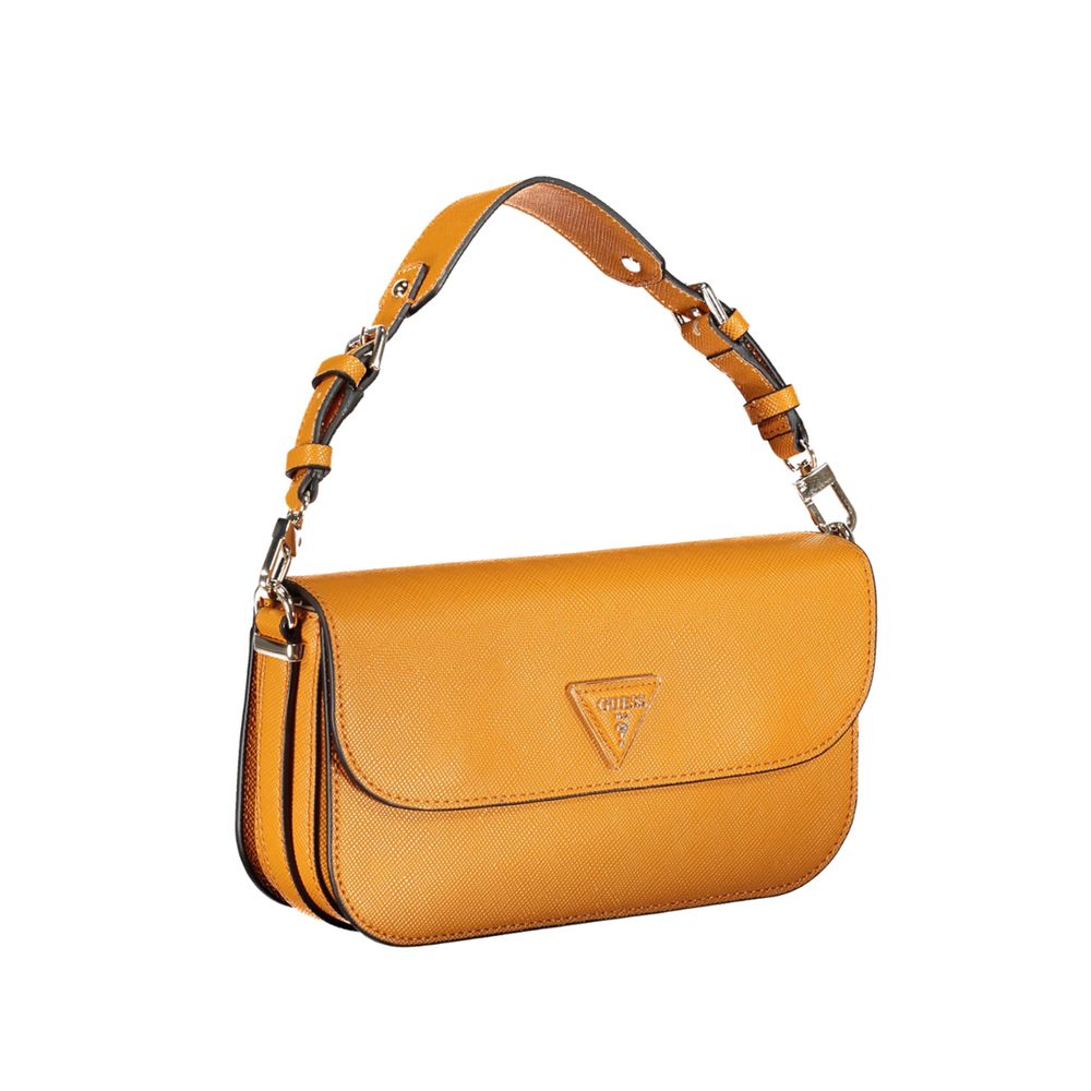 Guess Jeans Handtasche Damen aus grauem Polyurethan