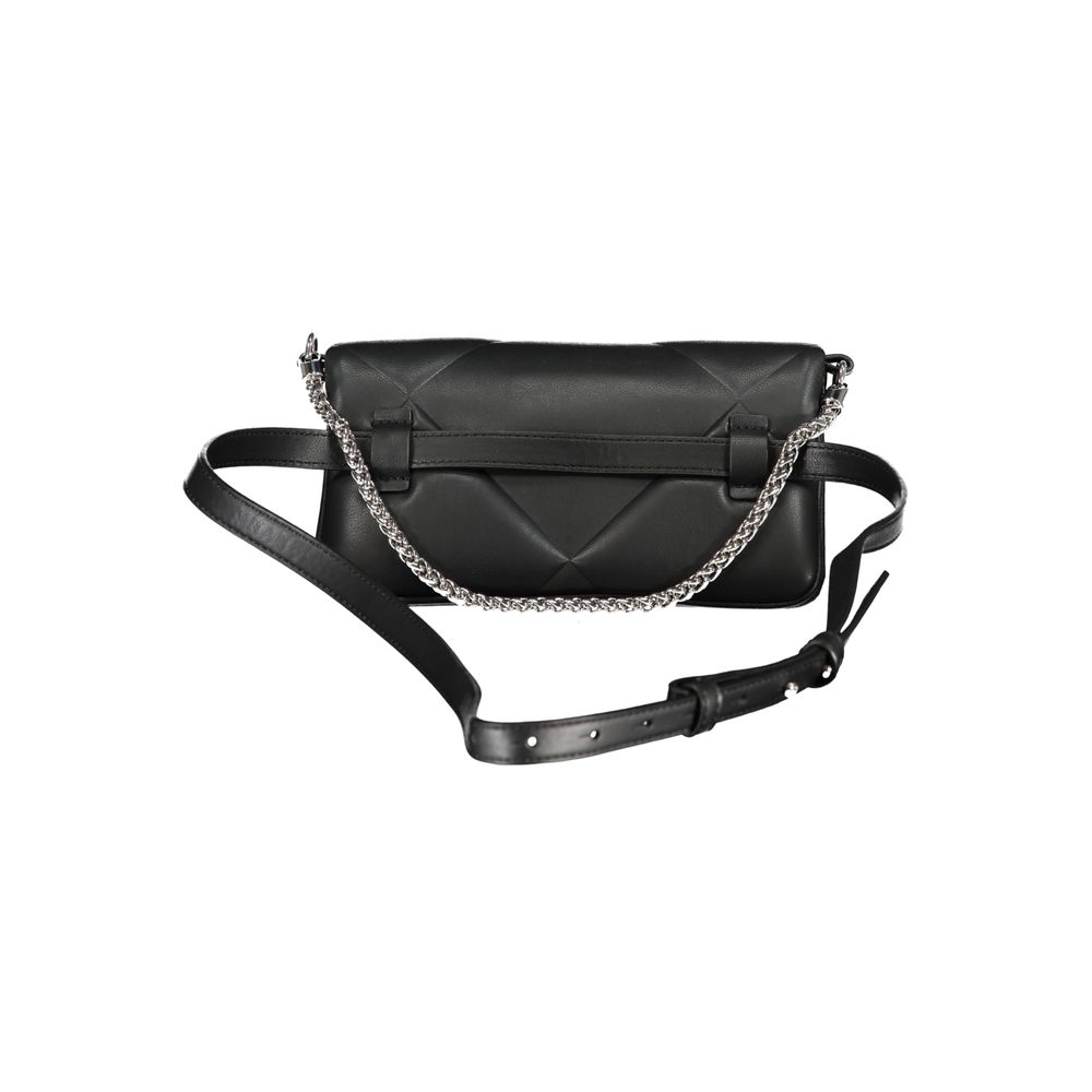 Calvin Klein Schwarze Damen-Handtasche aus Polyester
