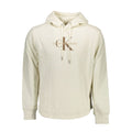 Calvin Klein Baumwoll-Pullover in Weiß