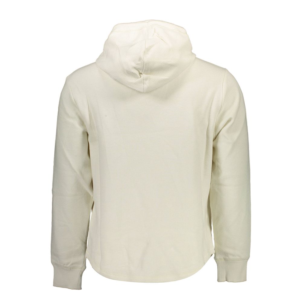 Calvin Klein Baumwoll-Pullover in Weiß