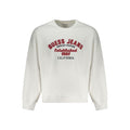 Guess Jeans Weißes Herren-Sweatshirt aus Baumwolle
