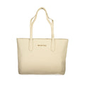 Mario Valentino Damen-Handtasche aus beigem Polyurethan