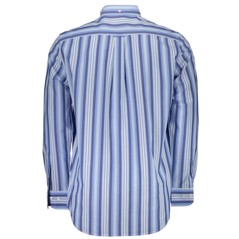 Gant Schwarzes Baumwoll-T-Shirt für Herren