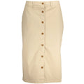 Gant Baumwollrock in Beige
