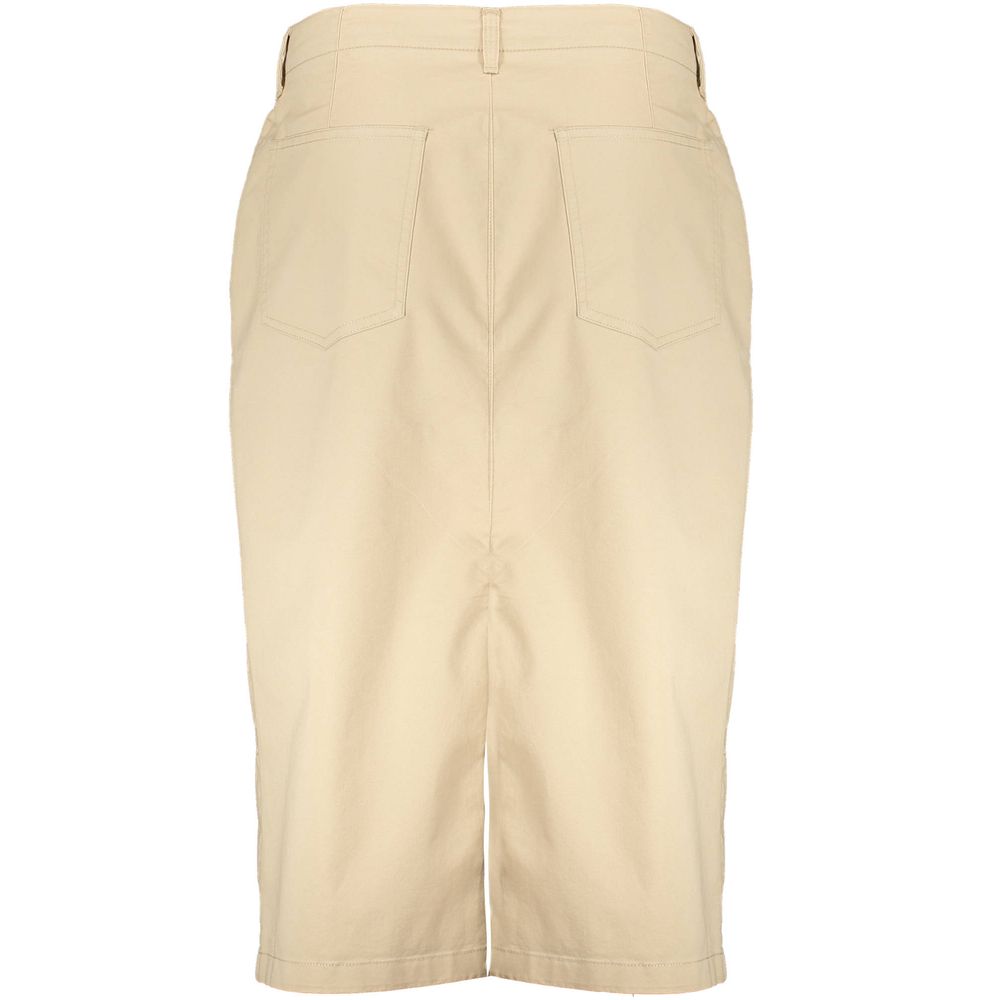 Gant Baumwollrock in Beige