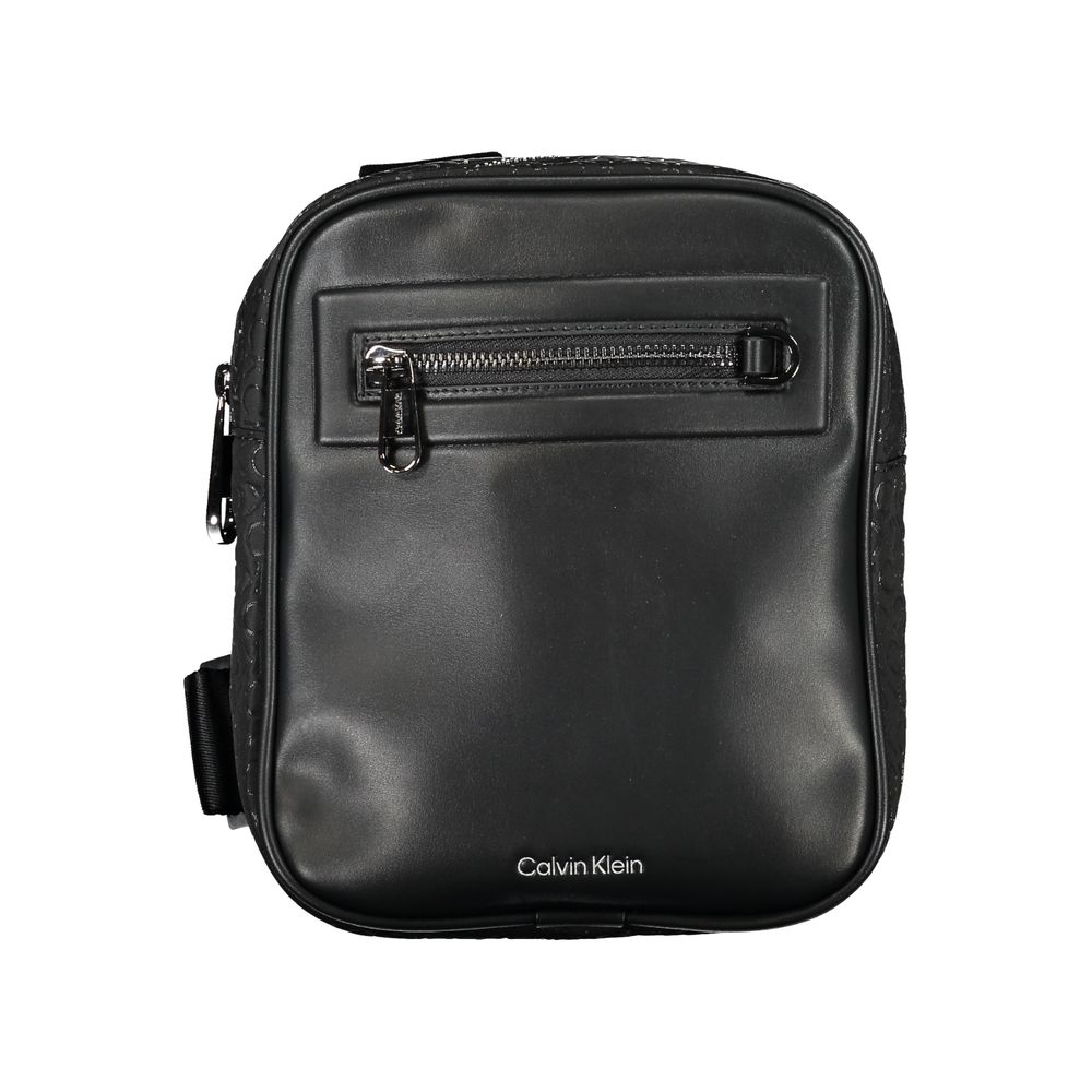 Calvin Klein Schwarze Polyester-Umhängetasche