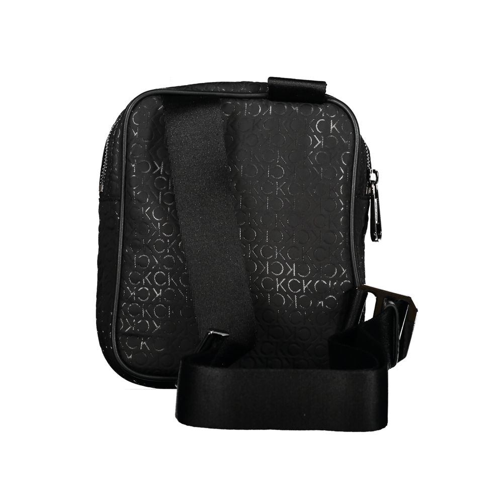 Calvin Klein Schwarze Polyester-Umhängetasche