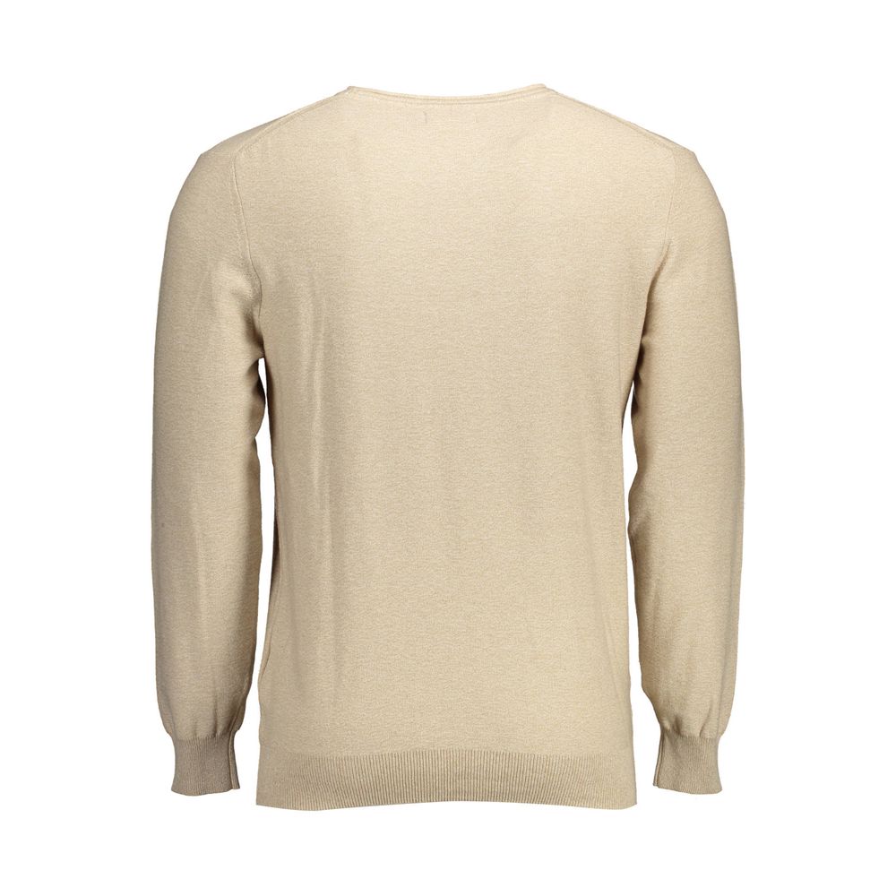Gant Beiger Baumwollpullover für Herren