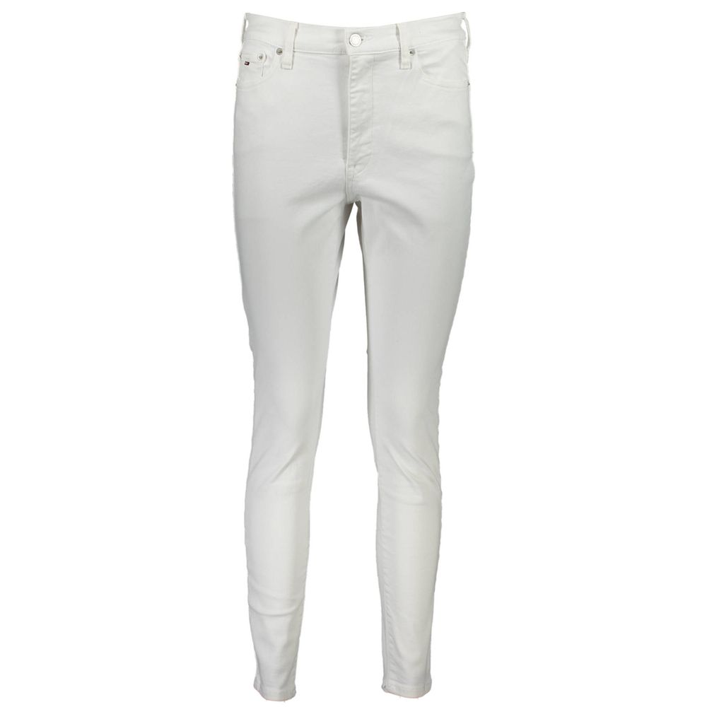 Tommy Hilfiger Weiße Baumwoll-Jeans aus Denim