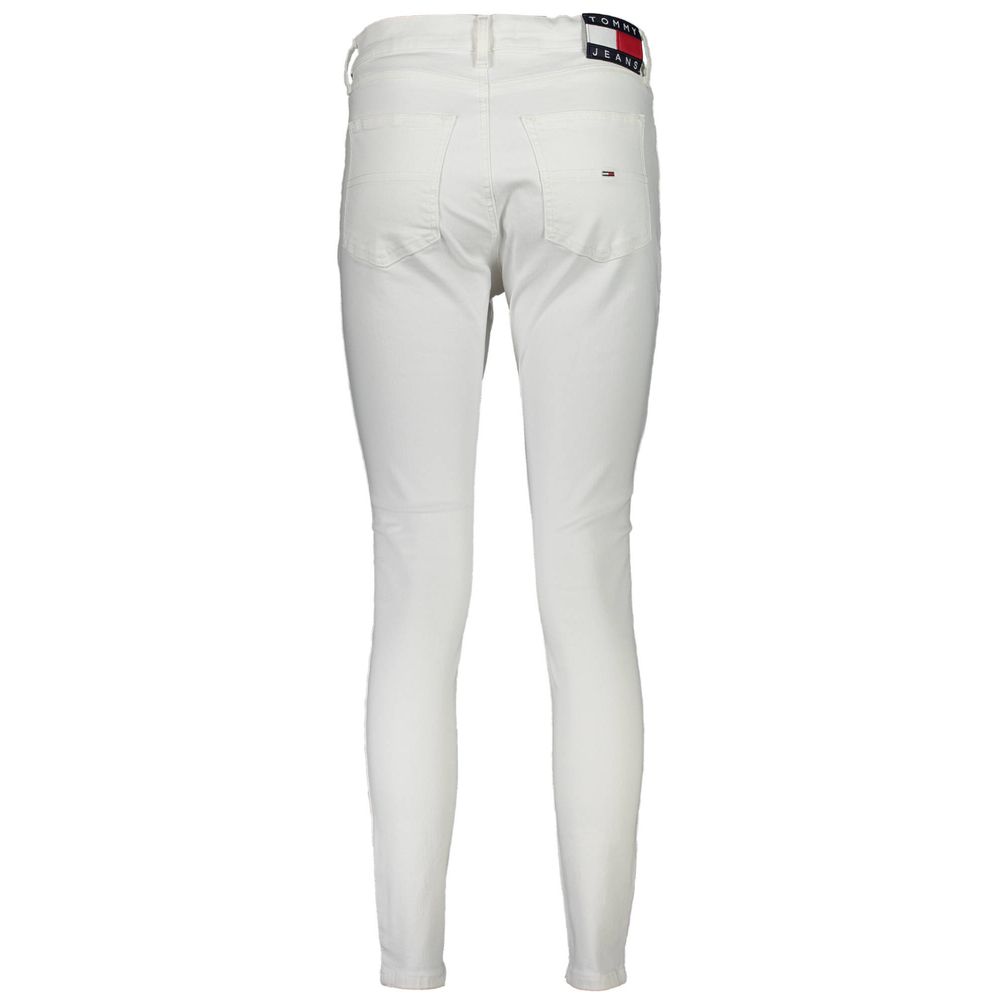 Tommy Hilfiger Weiße Baumwoll-Jeans aus Denim