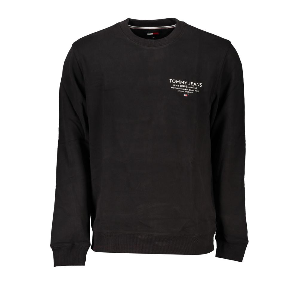 Tommy Hilfiger Schwarzer Baumwoll-Sweatshirt