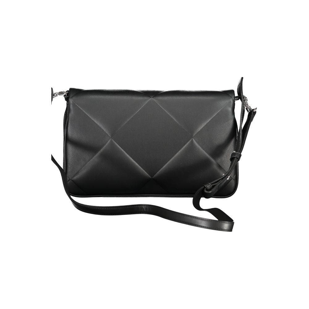 Calvin Klein Schwarze Damen-Handtasche aus Polyurethan