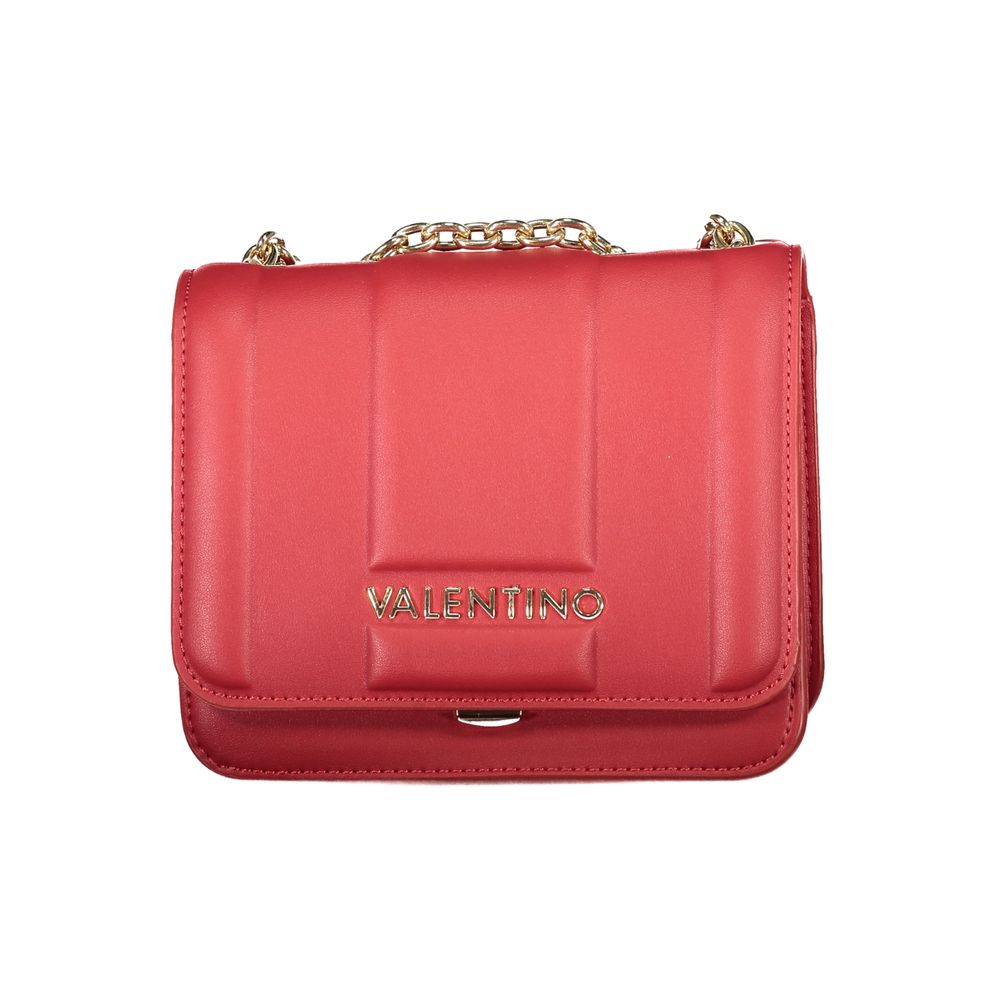 Mario Valentino Damenhandtasche aus rotem Polyurethan