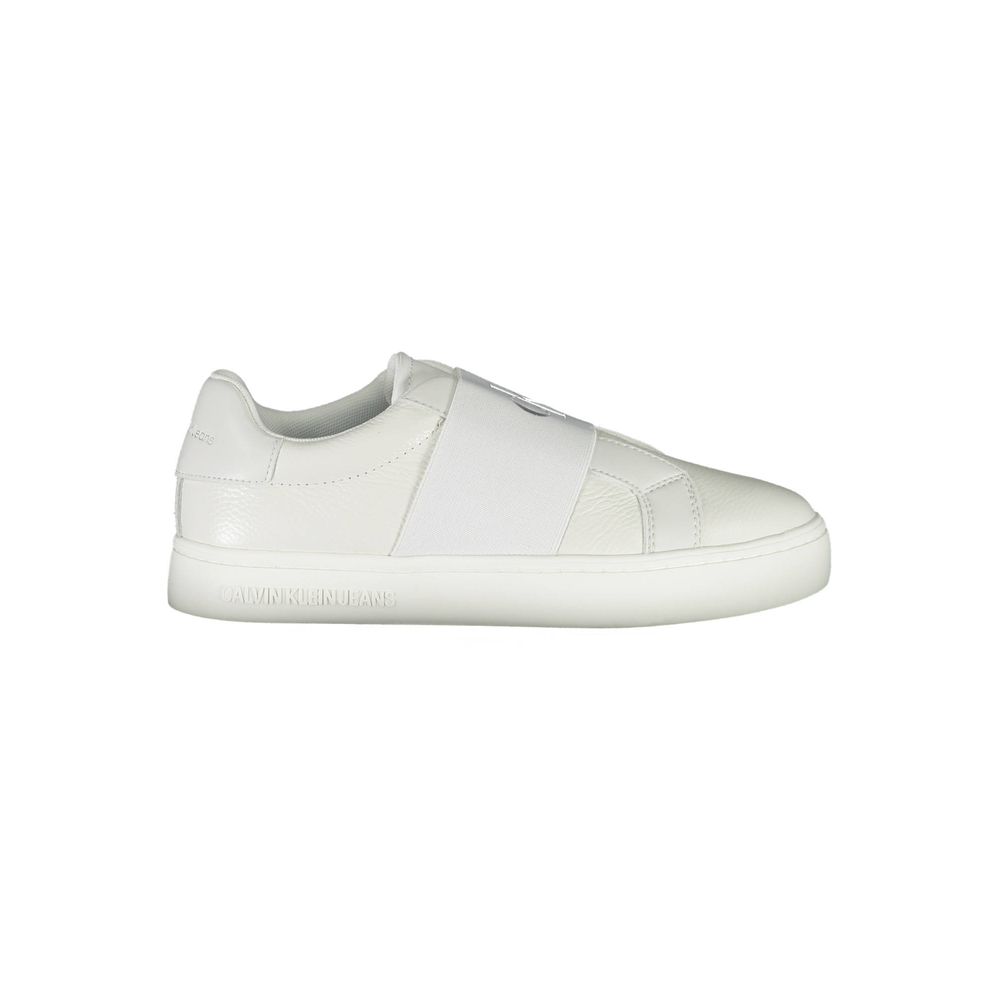 Calvin Klein Sneaker aus weißem Stoff