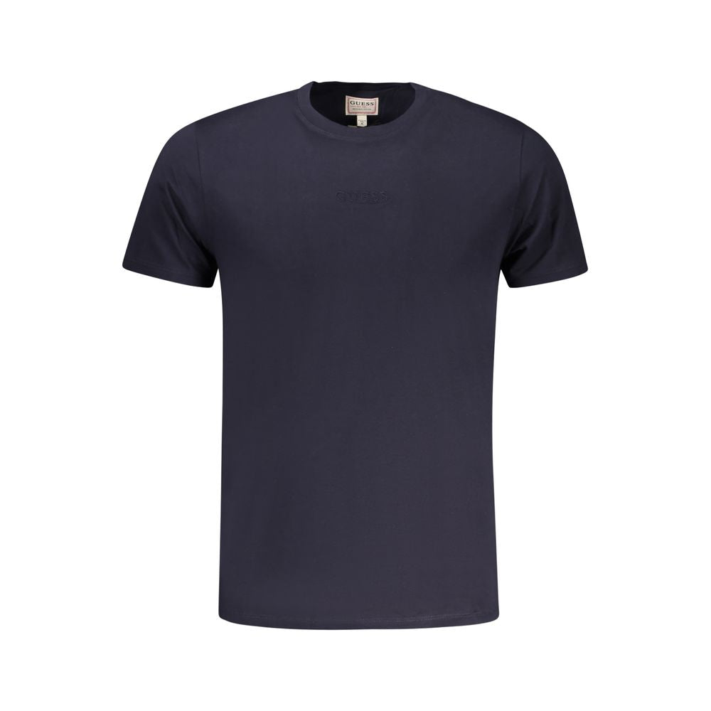 Guess Jeans Blu Baumwoll-T-Shirt für Herren