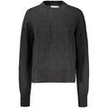 Calvin Klein Schwarzer Damen-Strickpullover aus Baumwolle