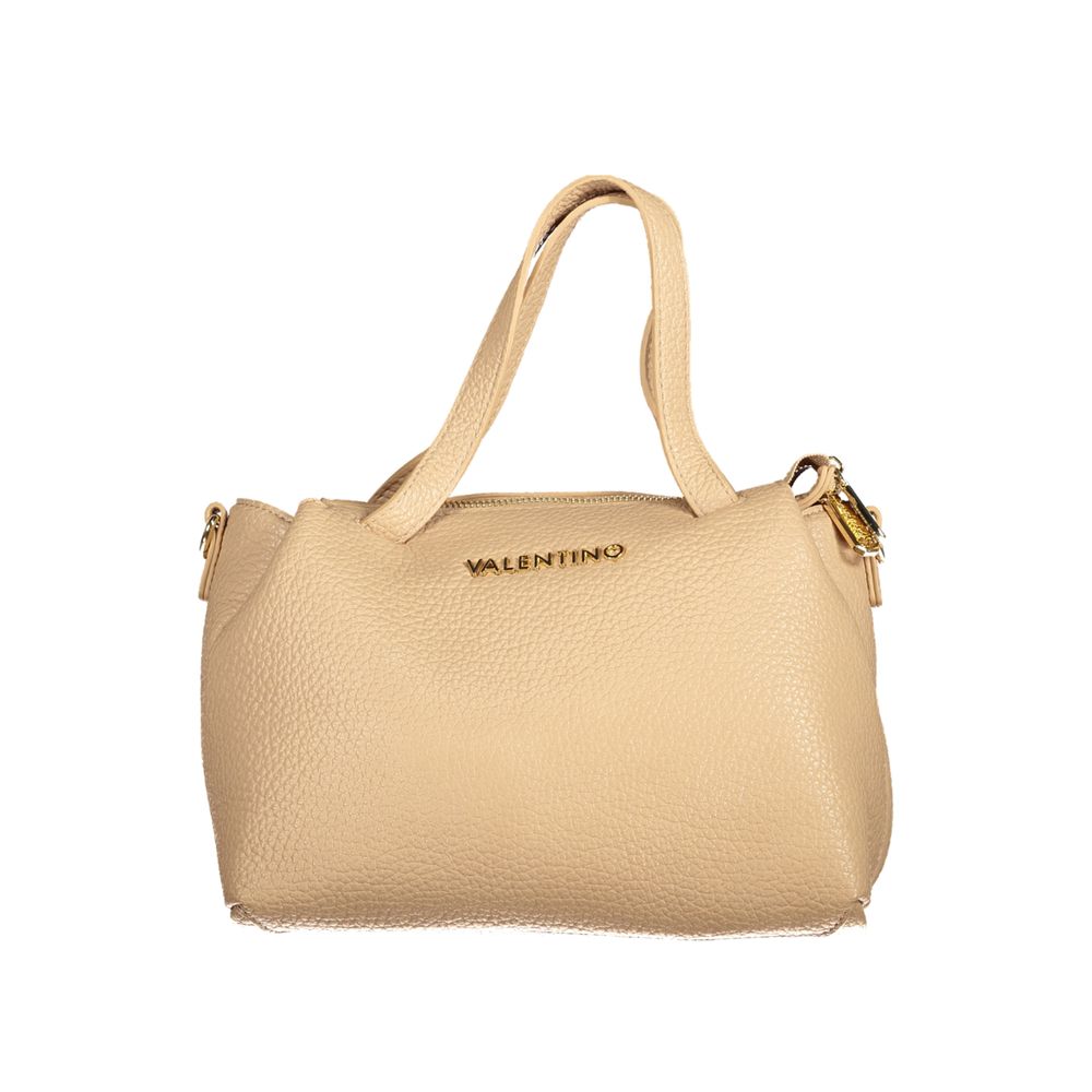 Mario Valentino Damen-Handtasche aus beigem Polyurethan