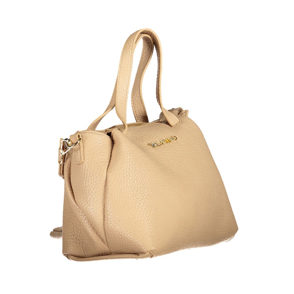 Mario Valentino Damen-Handtasche aus beigem Polyurethan