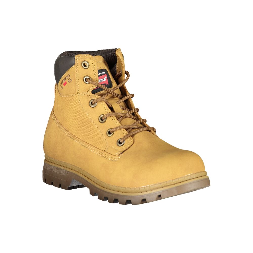 Carrera Gelber Polyester Herrenstiefel