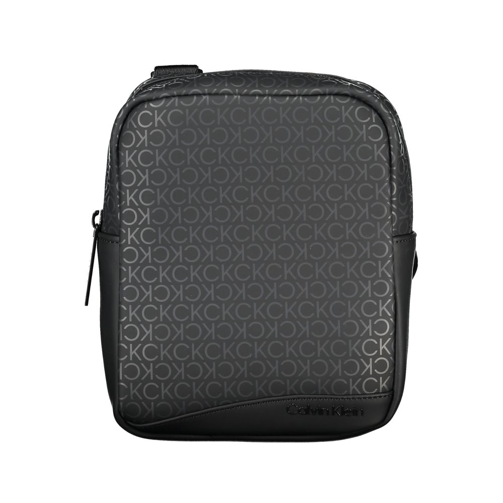 Calvin Klein Schwarze Polyester-Umhängetasche