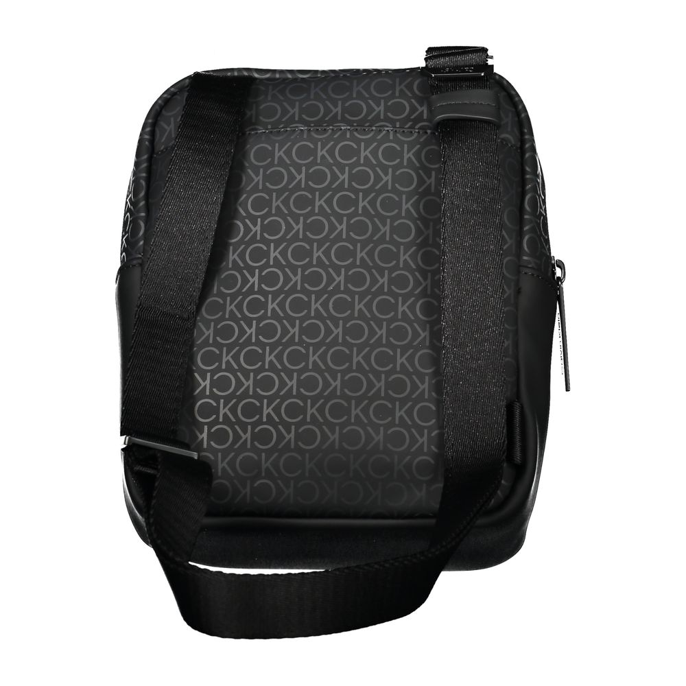 Calvin Klein Schwarze Polyester-Umhängetasche