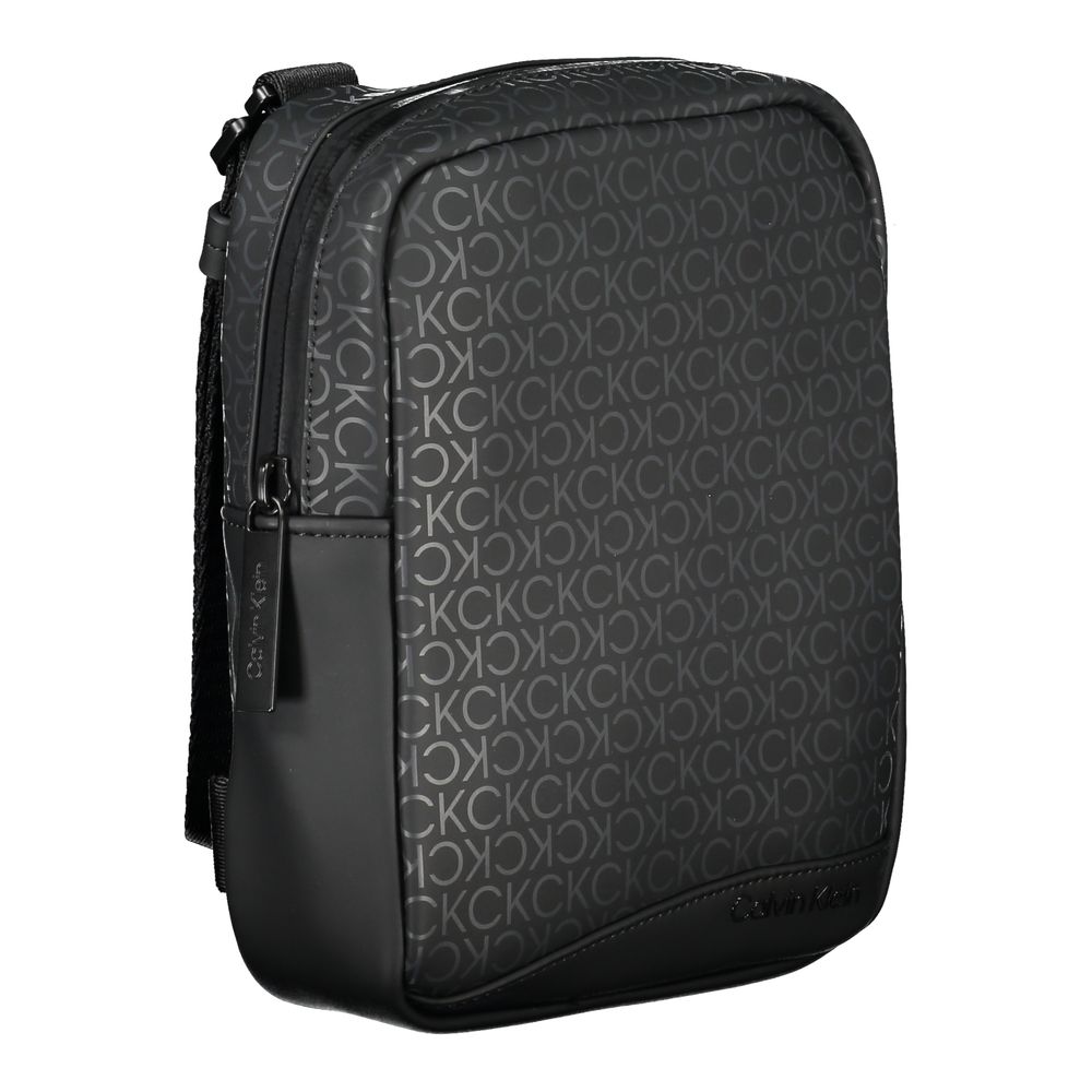 Calvin Klein Schwarze Polyester-Umhängetasche
