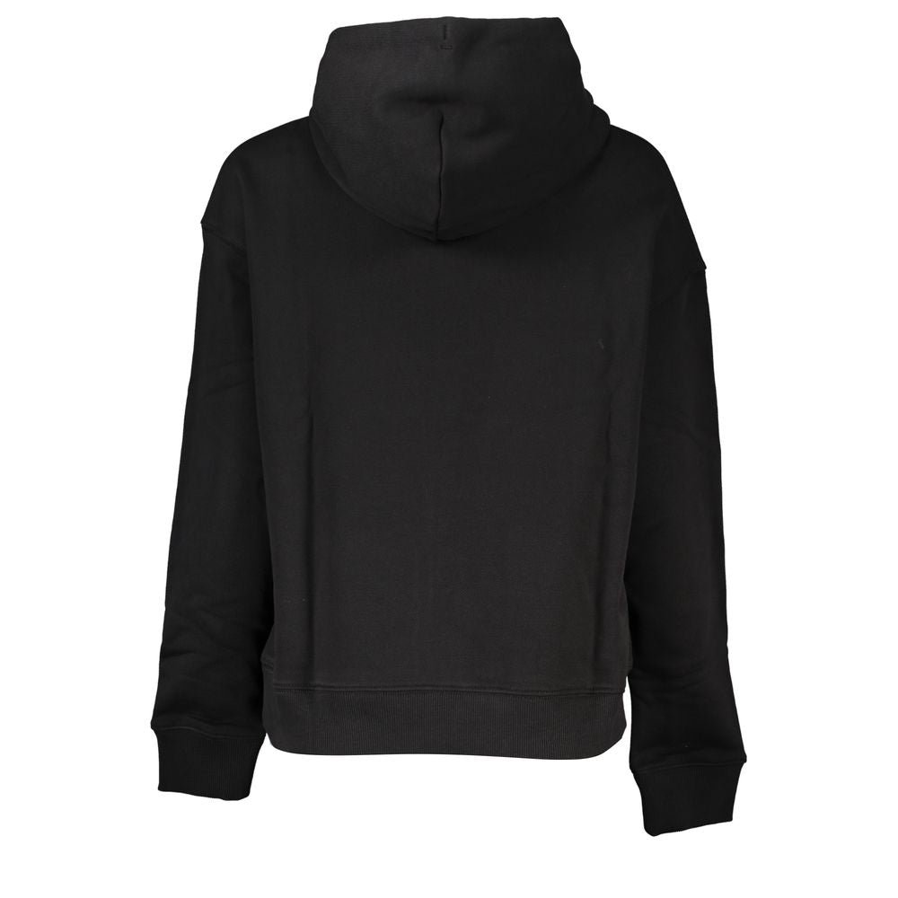 Tommy Hilfiger Schwarzer Damen-Strickpullover aus Baumwolle