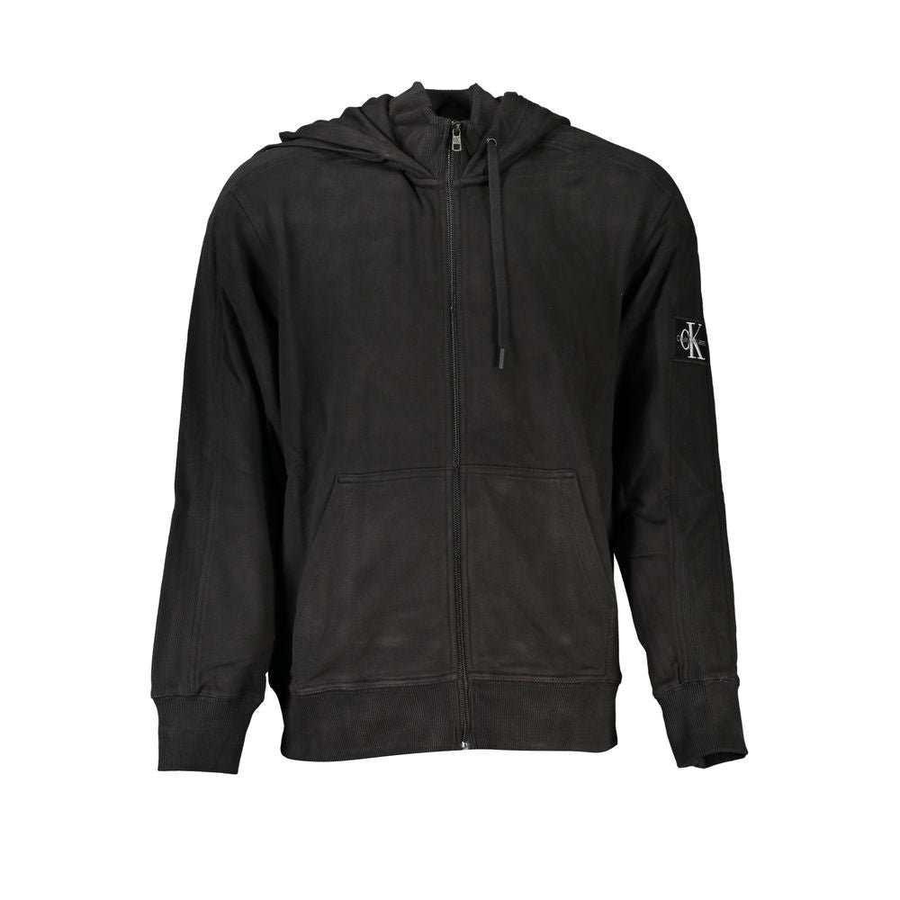 Calvin Klein Schwarzer Baumwoll-Sweatshirt