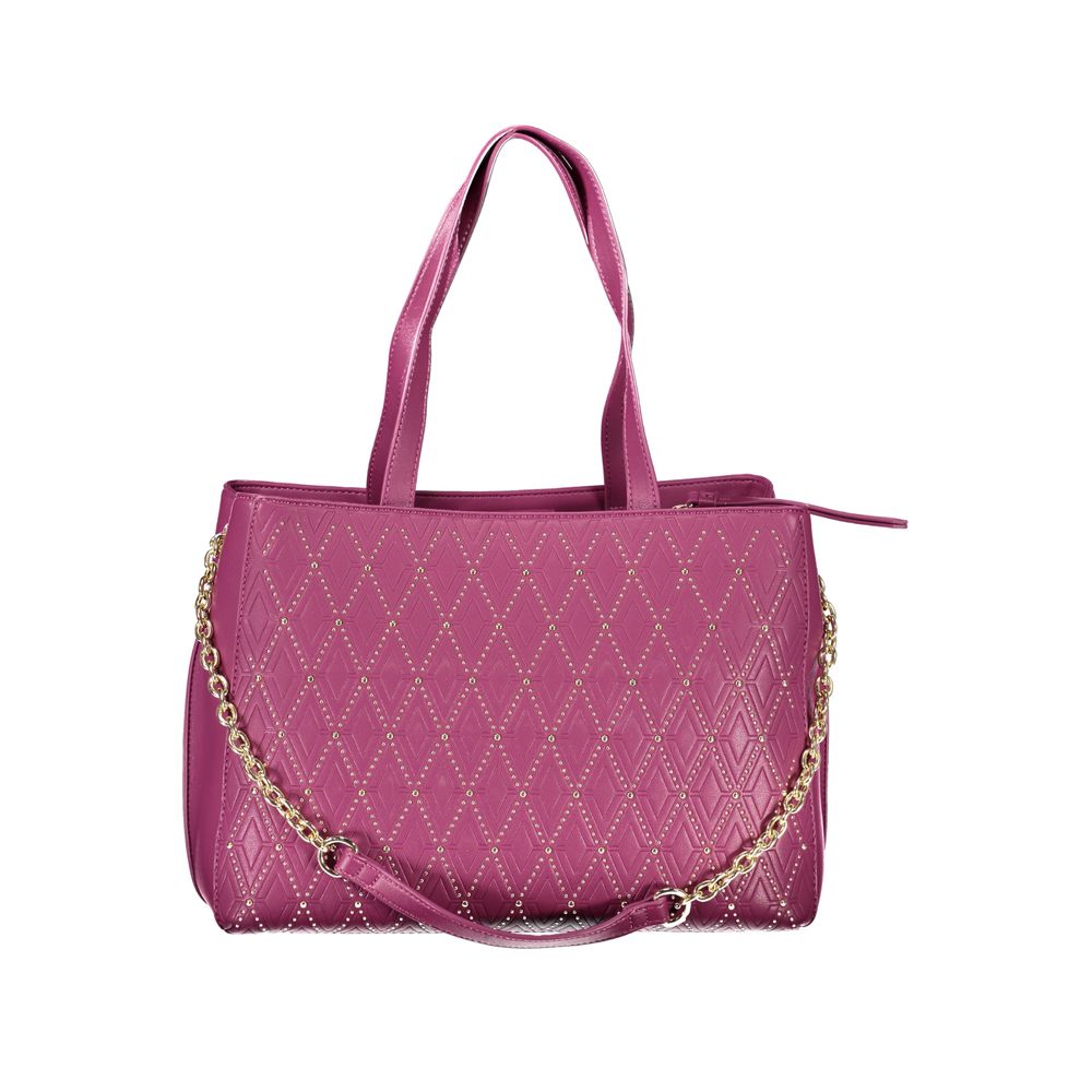 Mario Valentino Lila Polyethylen Handtasche