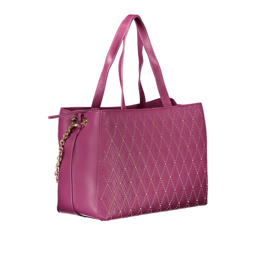 Mario Valentino Lila Polyethylen Handtasche