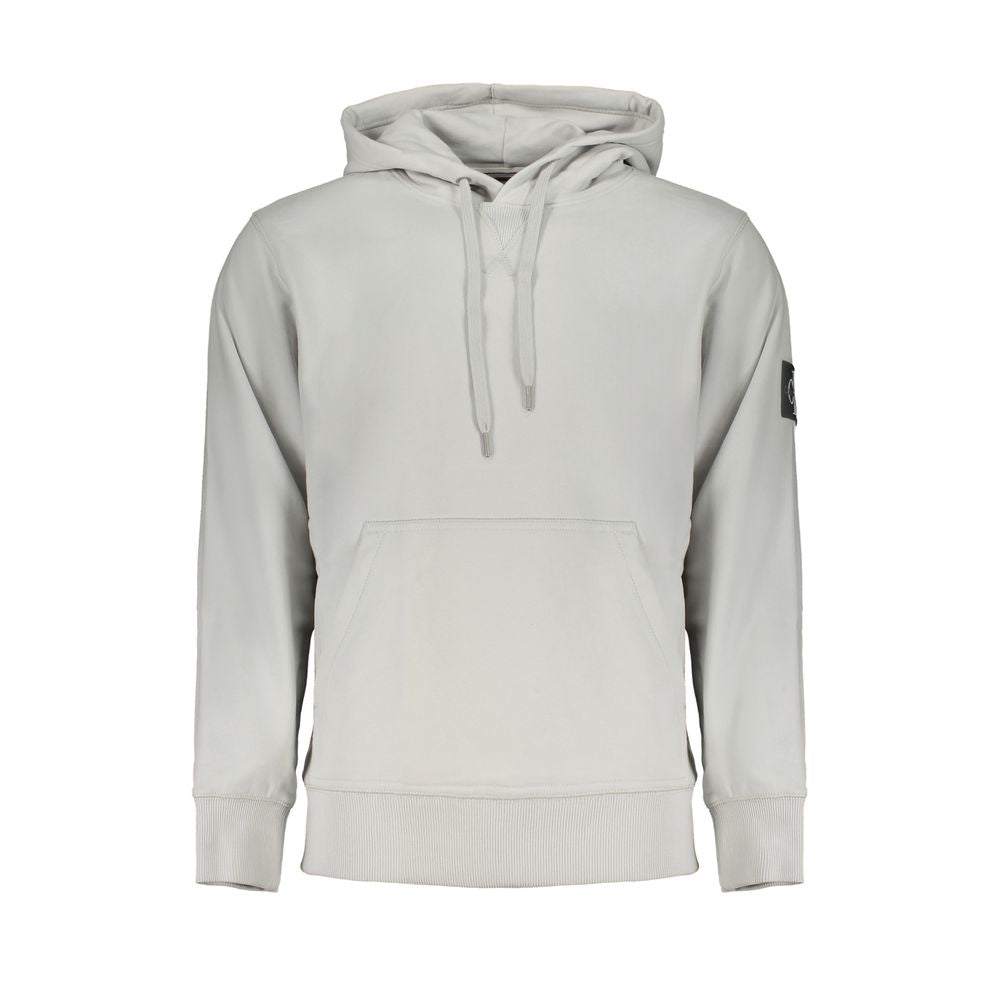 Calvin Klein Grigio Baumwoll-Sweatshirt für Herren