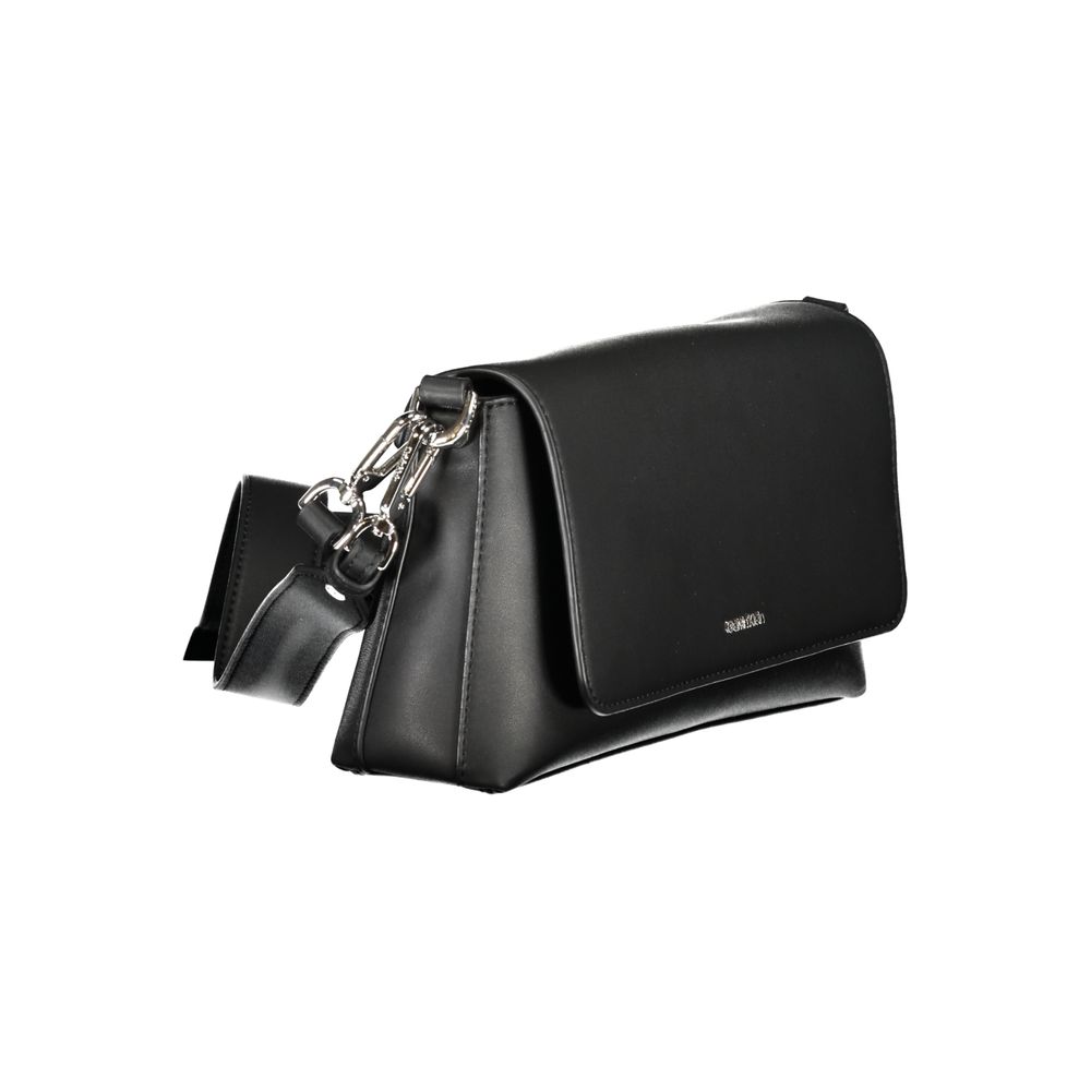 Calvin Klein Schwarze Damen-Handtasche aus Polyester