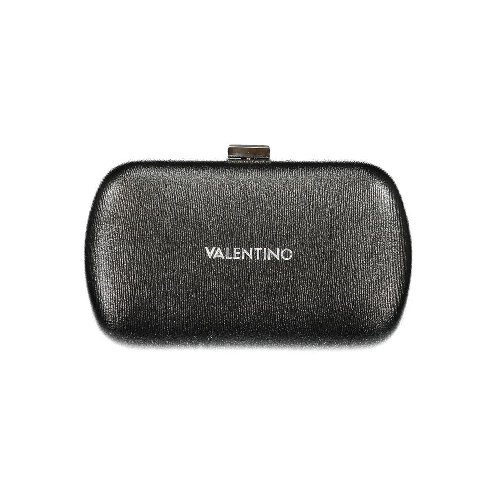 Mario Valentino Schwarze Damen-Handtasche aus Polyurethan