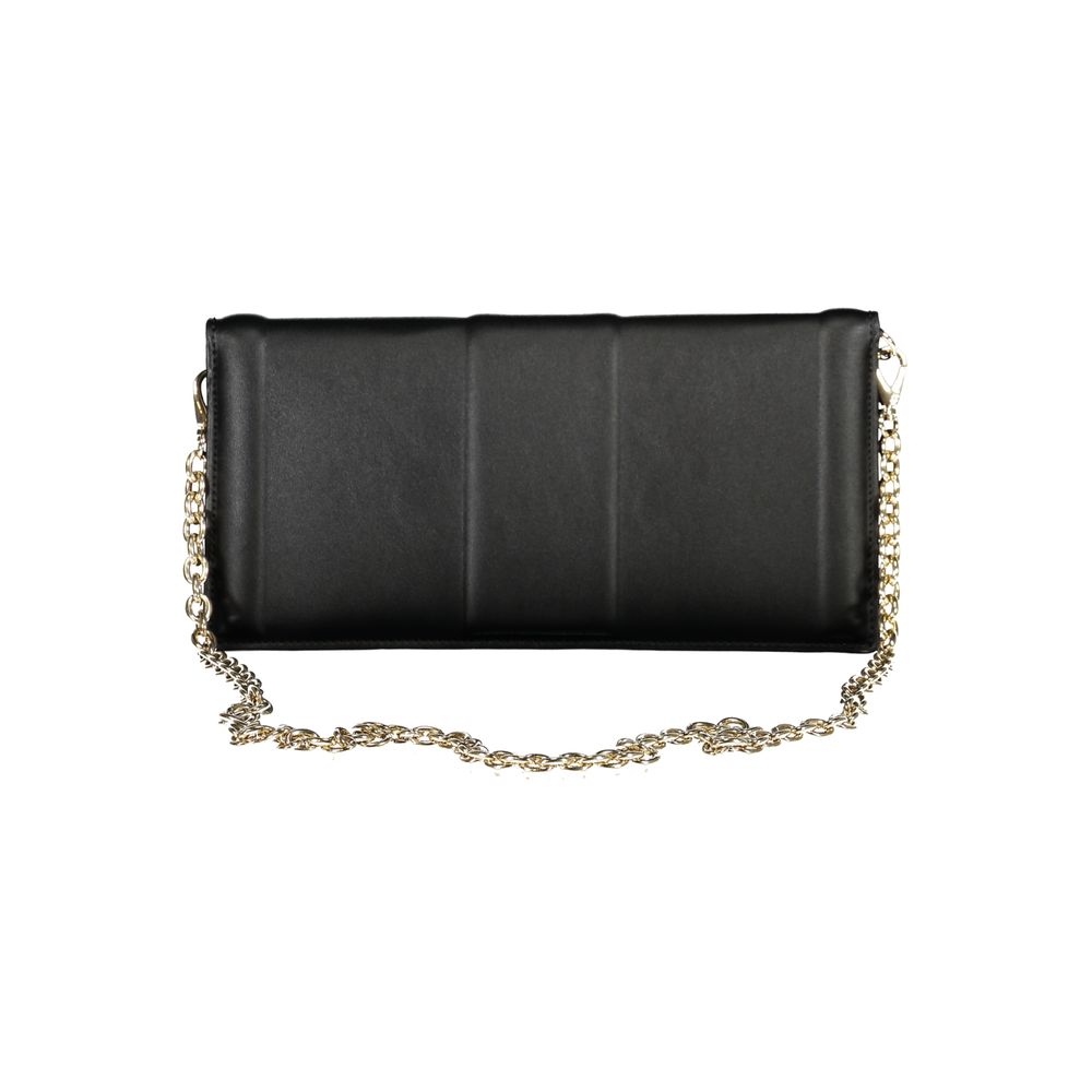 Mario Valentino Handtasche aus schwarzem Polyethylen