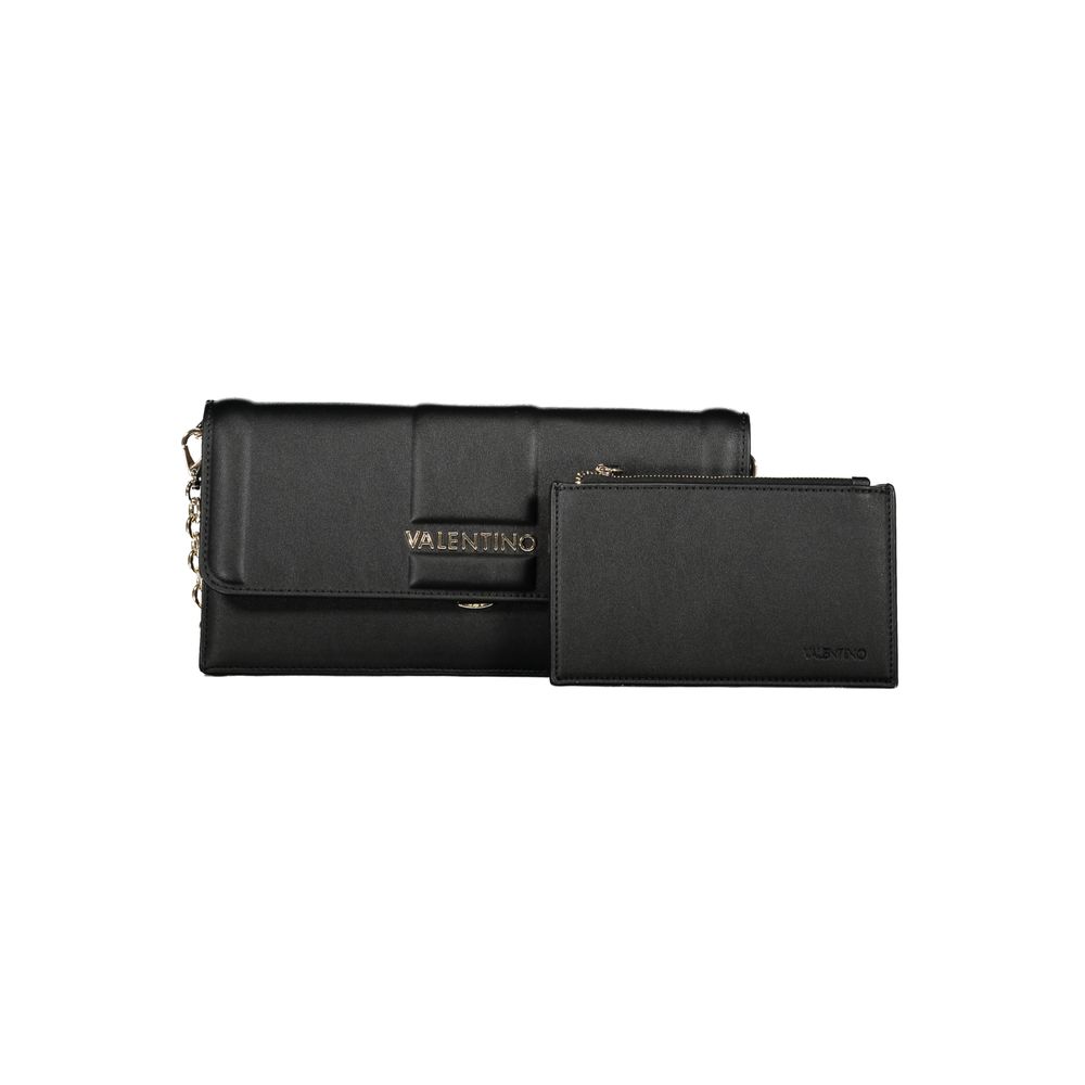Mario Valentino Handtasche aus schwarzem Polyethylen