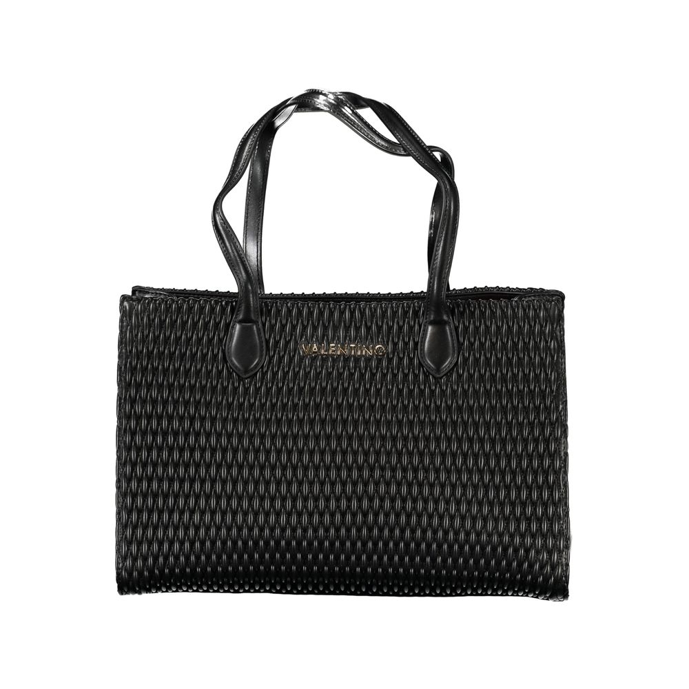 Mario Valentino Schwarze Schultertasche aus Polyurethan für Damen