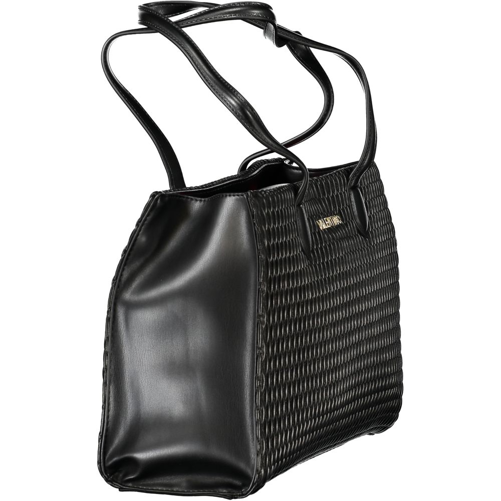 Mario Valentino Schwarze Schultertasche aus Polyurethan für Damen