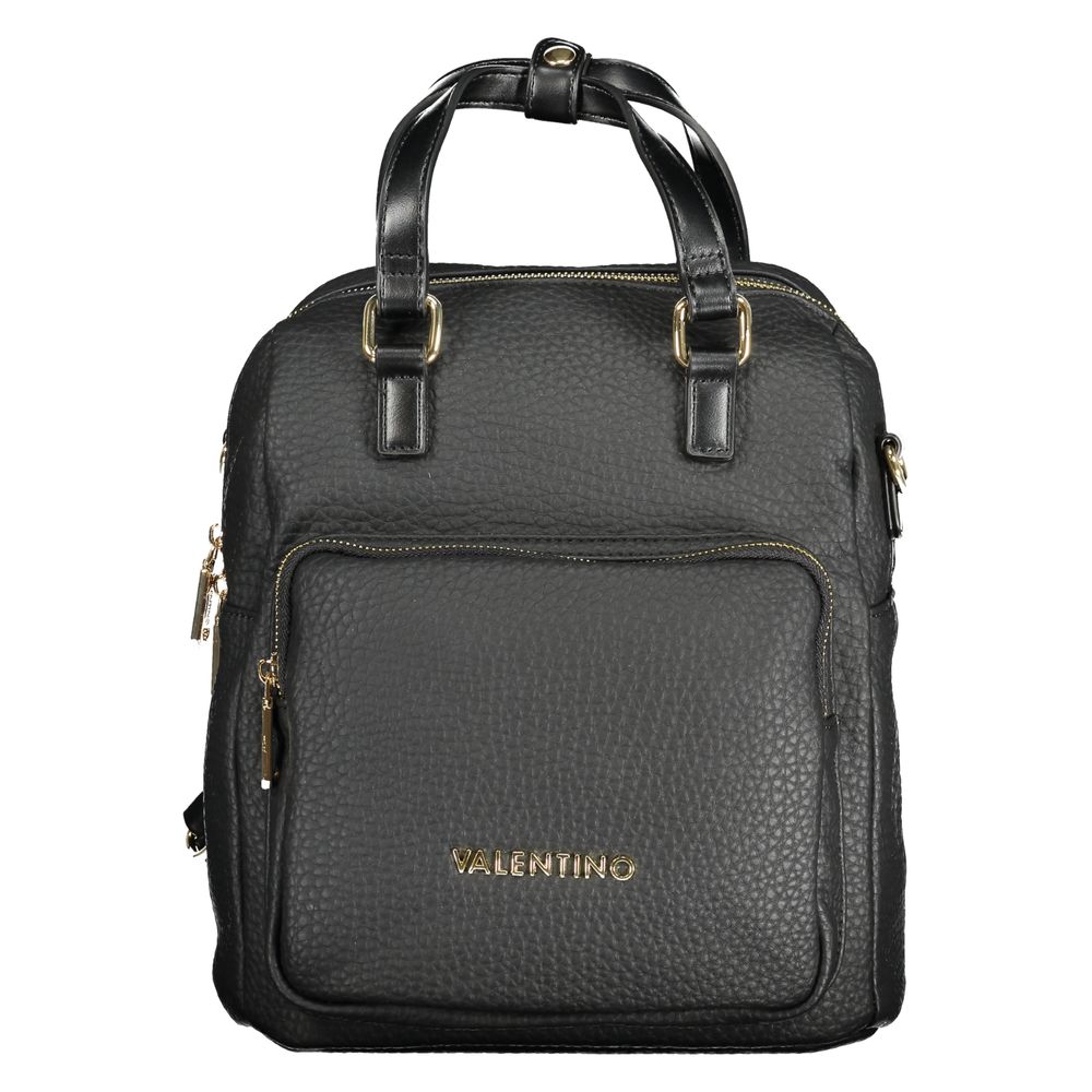 Mario Valentino Schwarzer Rucksack aus Polyethylen