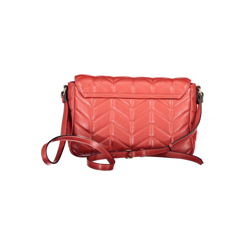Mario Valentino Schultertasche aus Polyurethan in Rot