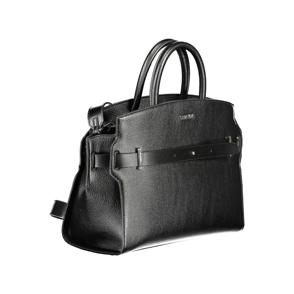 Calvin Klein Nero Handtasche aus Polyurethan für Damen