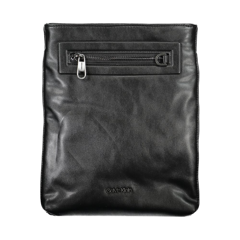 Calvin Klein Schwarze Polyester-Umhängetasche