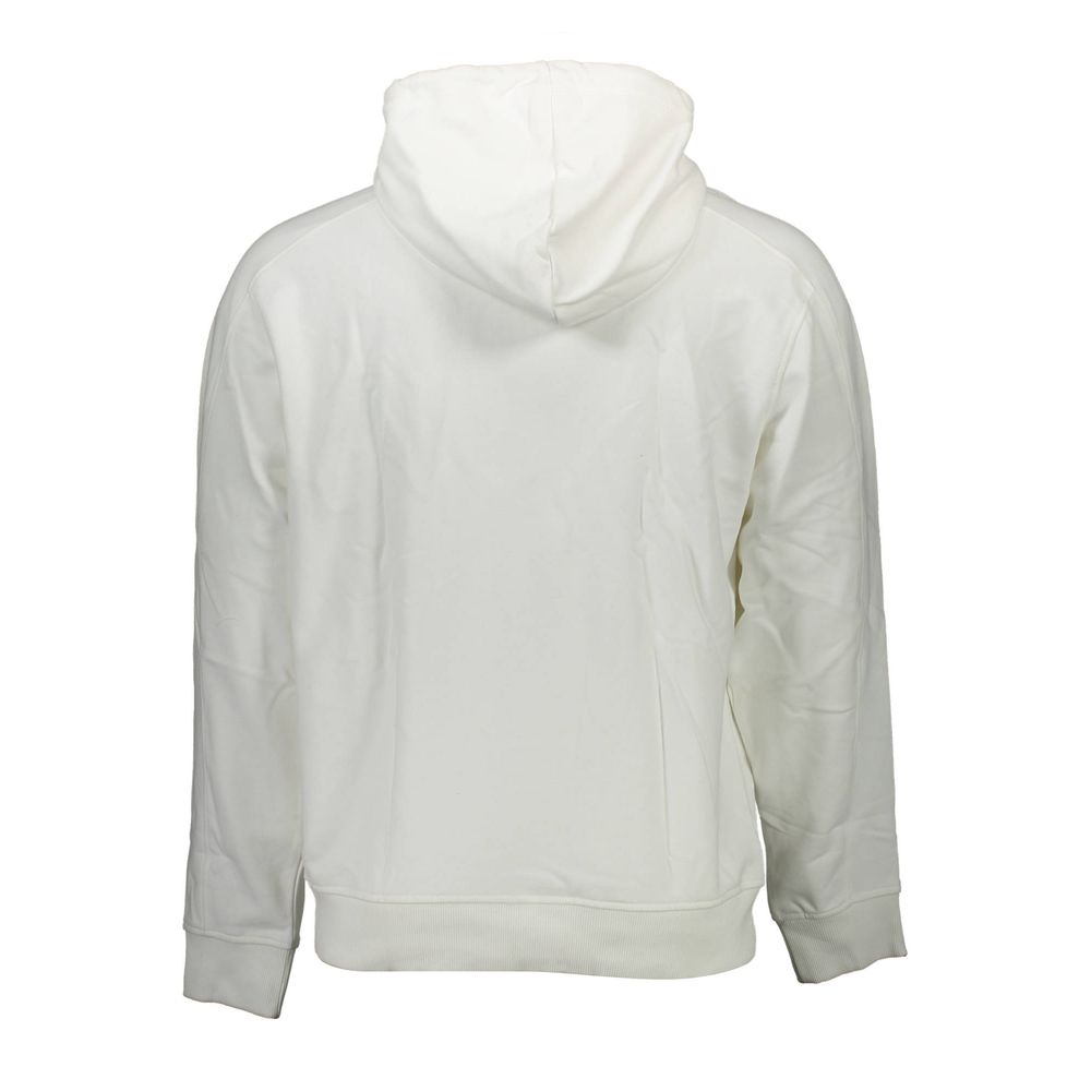 Calvin Klein Baumwoll-Pullover in Weiß