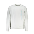 Calvin Klein Weißes Herren-Sweatshirt aus Baumwolle