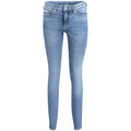 Calvin Klein Blu Baumwoll-Jeans für Damen