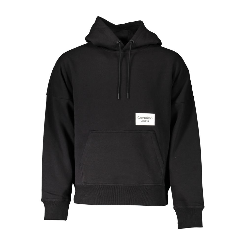 Calvin Klein Schwarzer Baumwoll-Herren-Sweatshirt